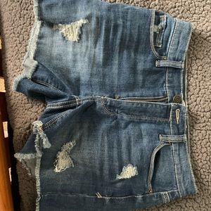 Ripped Cute Jean Shorts Size 5 or Size 6